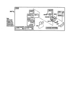 Jet-Main Diagram and Parts List for 110600-110699 0112- 0114- 0117 Briggs and Stratton Engine